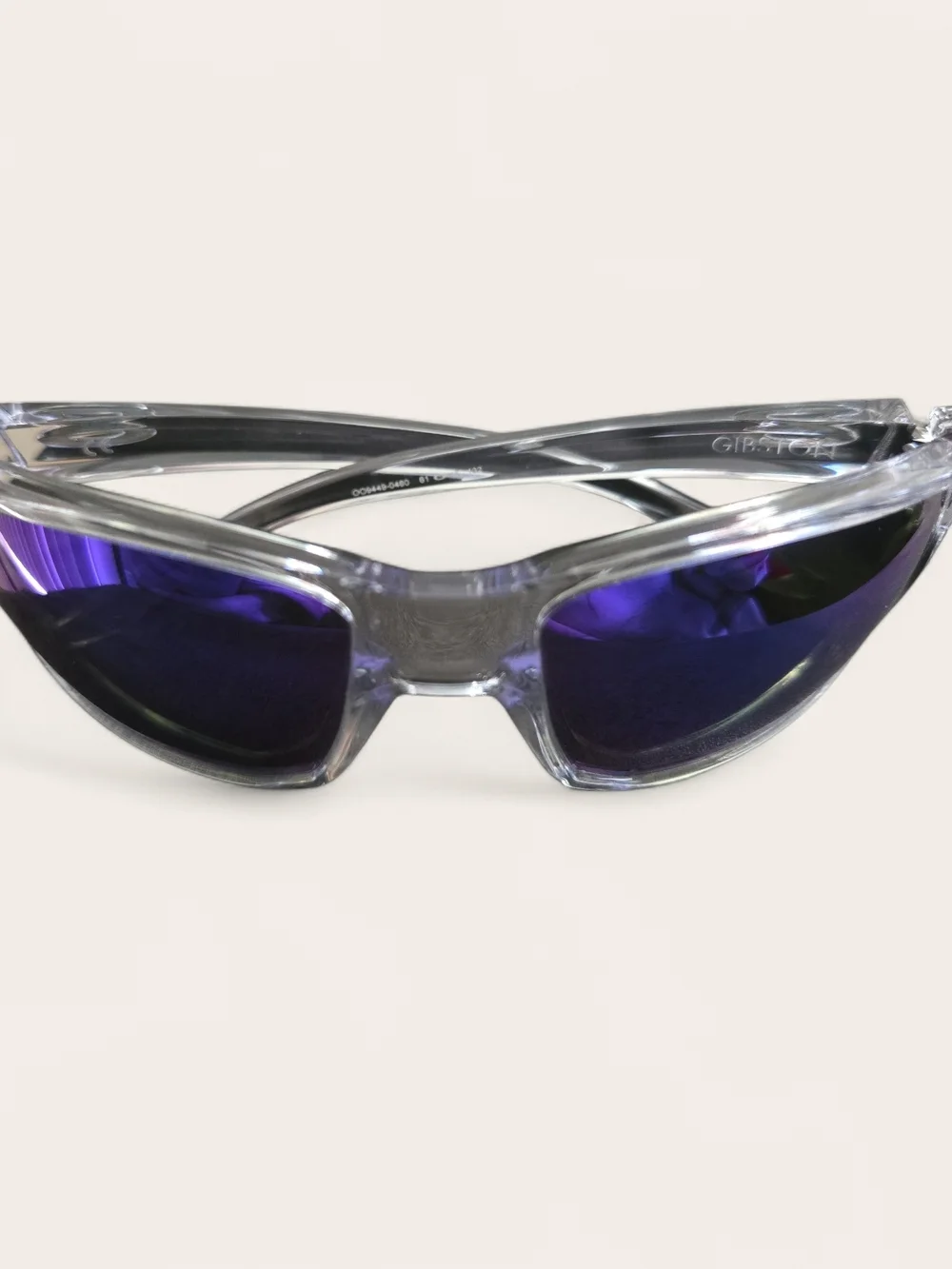 OAKLEY GIBSTON OO9449-0460 CRYSTAL AUTHENTIC EYEGLASSES W/CASE 61-17 132